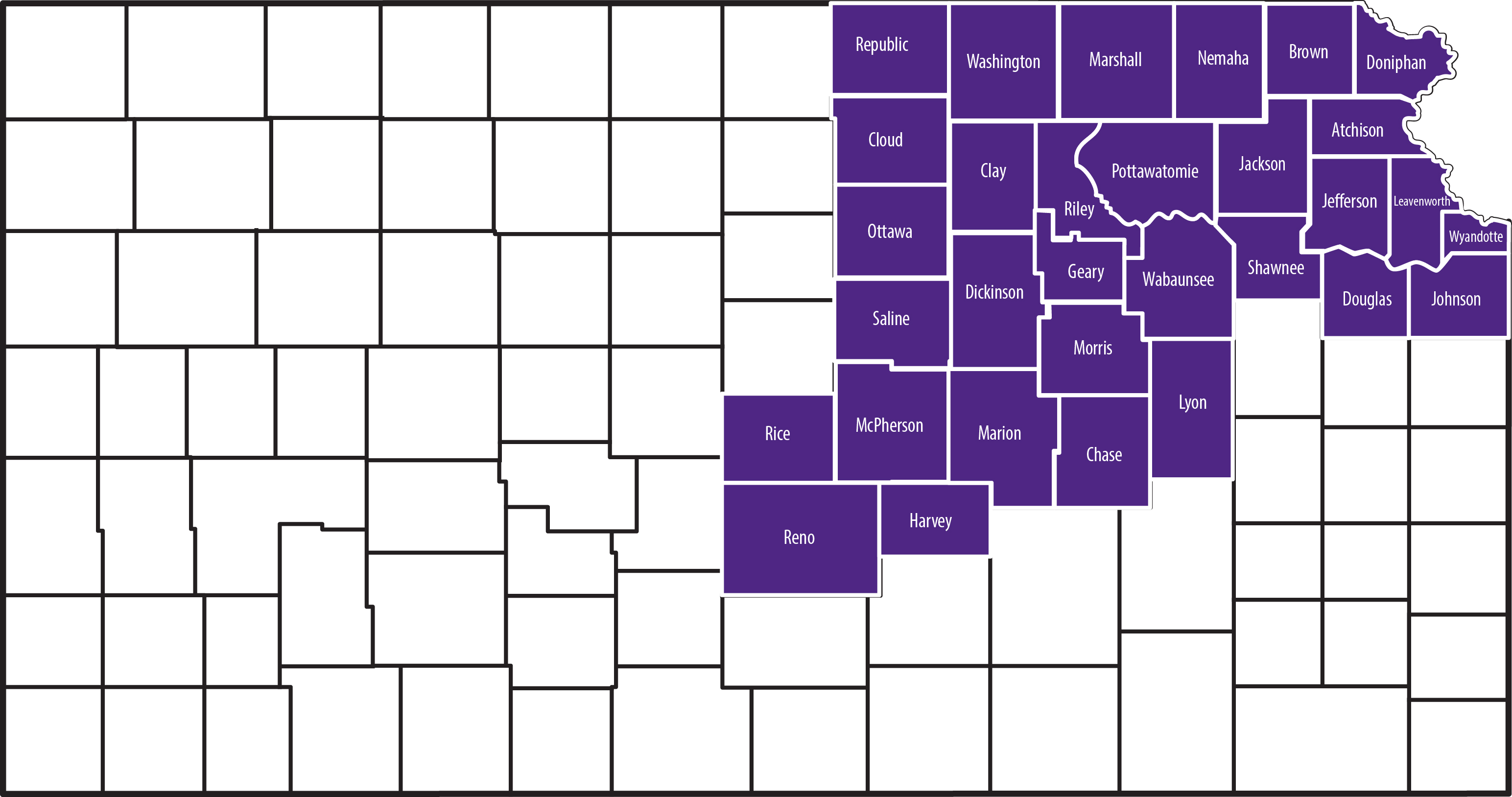 NE Area Map Updated 9-2016